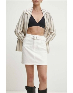 Джинсовая юбка, белый Answear lab