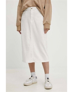 Джинсовая юбка, белый Answear lab