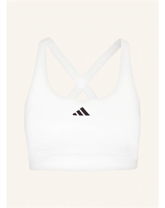 Спортивный бюстгальтер tlrdreact, белый Adidas