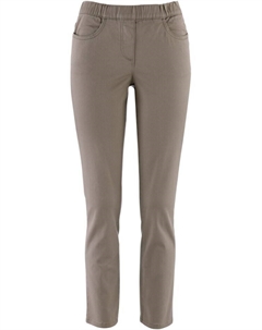 Брюки 7/8 без застежки, коричневый Bpc selection