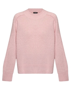 Джемпер APC с рукавами реглан, розовый A.p.c.