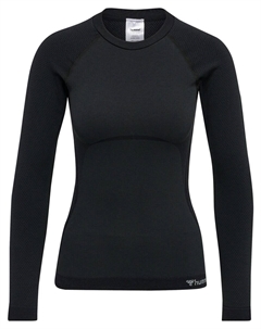 Лонгслив Performance Shirt, пятнистый черный Hummel