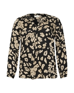 Блузка Blouse Bella, черный Kaffe curve