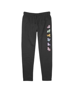 Легкие спортивные штаны с персонажами My Little Pony для юниоров, черный Licensed character
