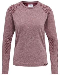 Функциональная рубашка T-Shirt L/S Hmlci Yoga Damen, цвет NOCTURNE MELANGE Hummel