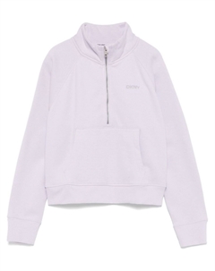 Пуловер с логотипом, фиолетовый Dkny