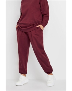 Джоггеры с манжетами, красный Yours curve