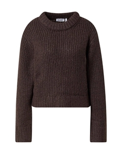 Свитер Sweater Flash, темно-коричневый Weekday