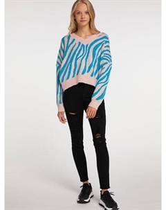 Вязаный свитер, розовый Mymo