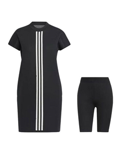 Платье платье-комбинезон Primeknit, черный Adidas