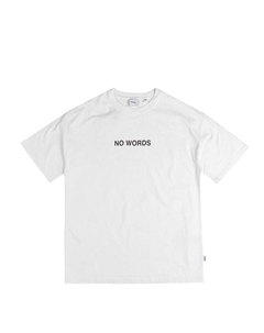 Футболка no words t-shirt, белый Aspesi