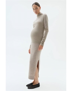 Юбка вязанная мамой, бежевый H&m