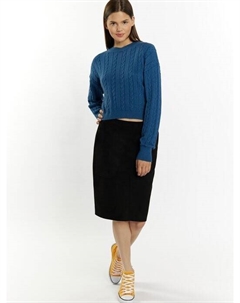 Вязаный свитер, синий Mymo