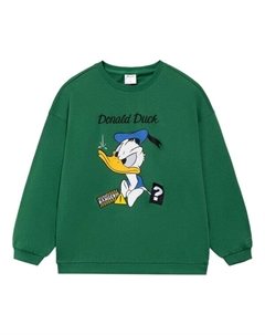 Толстовка с принтом «Топ x Дисней Дональд Дак», зеленый Li-ning