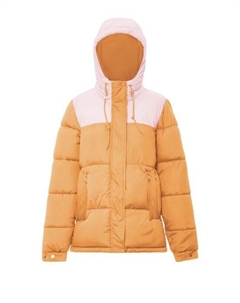 Утепленная стеганая куртка, оранжевый Mymo