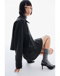 Блейзер из джерси, серый H&m
