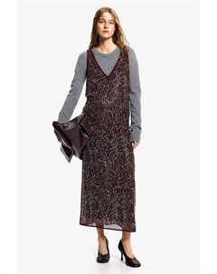 Платье со стразами, красный H&m