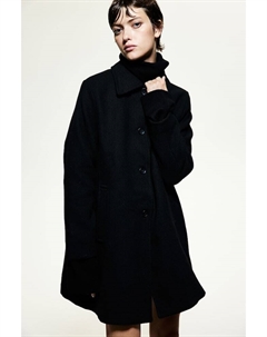 Пальто длиной до колена, черный H&m