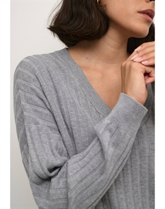 Вязаный свитер LOLA, серый Kaffe