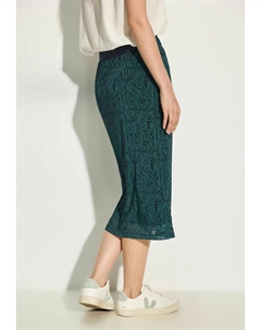 Юбка А-силуэта, темно-зелено-пятнистый Cecil