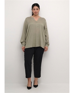 Блуза, хаки Kaffe curve