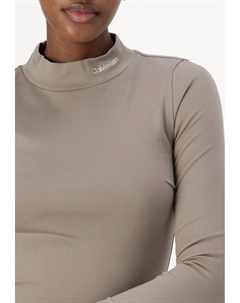 Платье из джерси LOGO MILANO DRESS, темно-зеленый Calvin klein