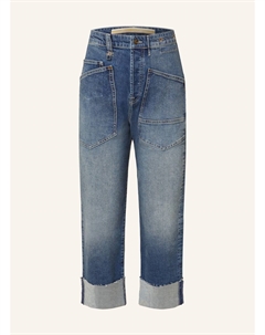 Джинсы для мамы мешковатые, синий Mac