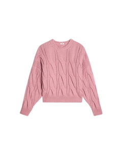 Свитер женский кашемировый, розовый Celine