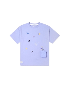 Футболка Summer Fun женская сиреневая Converse