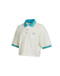 Рубашка поло женская белая Converse