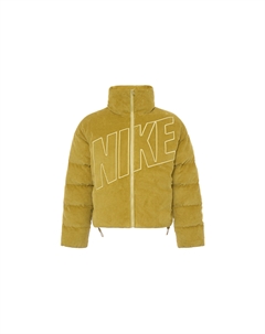 Пуховик женский бронзовый Nike