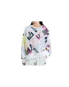 Толстовка Full Sweatshirt женская белая Puma