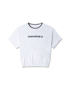 Укороченный топ женский белый Converse