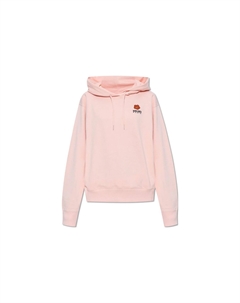 Свитшот женский с капюшоном, розовый Kenzo
