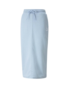 Трикотажное платье женское пыльно-синее Puma