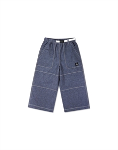 Повседневные брюки женские винтажные синие Converse