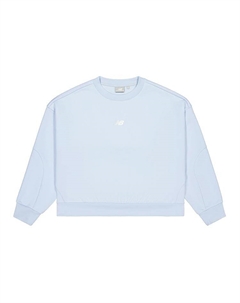 Свитшот женский светло-голубой New balance