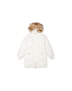 Пуховик женский белый Converse