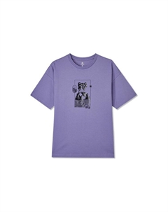 Футболка женская фиолетовая Converse