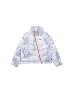 Пуховик женский серый Converse