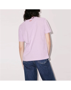 Футболка женская Boke Flower Series, светло-фиолетовый Kenzo