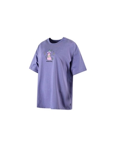 Футболка женская фиолетовая Converse