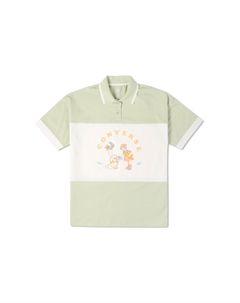 Рубашка поло женская зеленая Converse