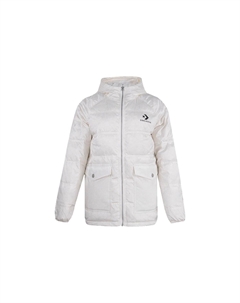 Пуховик женский белый Converse