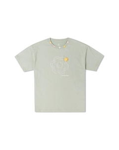 Футболка женская пыльно-зеленая Converse