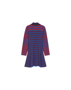 Платье с длинными рукавами, мультиколор Kenzo