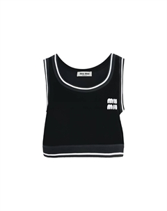 Жилет женский черный Miu miu