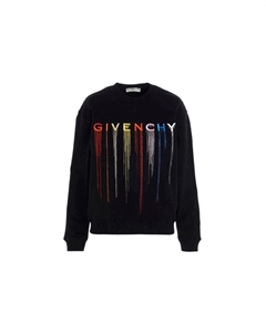 Толстовка женская с разноцветным принтом, черный Givenchy