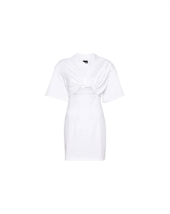 Платье женское с короткими рукавами, белый Jacquemus