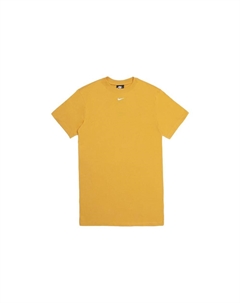 Платье с короткими рукавами женское оранжевое Nike